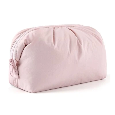Solid Color Large Capacity Makeup Bag